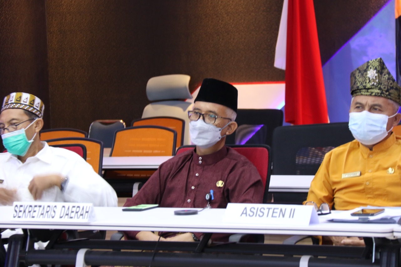 Drs. H. Sumastro, M.Si Menghadiri Rilis APBN Kalimantan Barat Triwulan 1 Tahun 2021