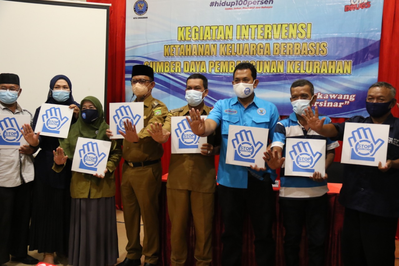 BNN dan TP4GP Terus Berkoordinasi Melawan Narkoba di Kota Singkawang