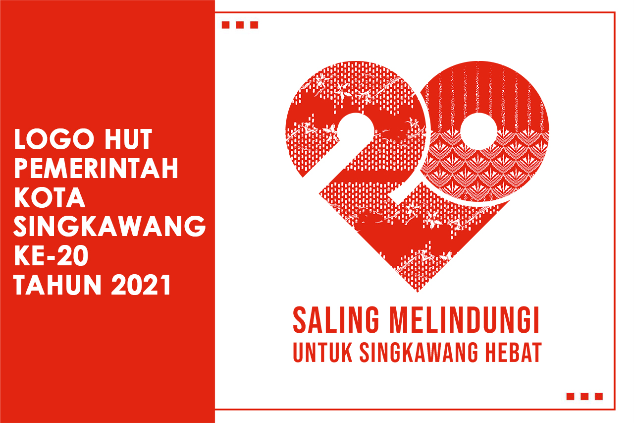 Logo Hut Kota Singkawang Ke-20 Tahun 2021