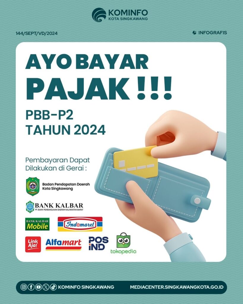 Pembayaran Pajak PBB-P2 di Singkawang Kini Lebih Mudah